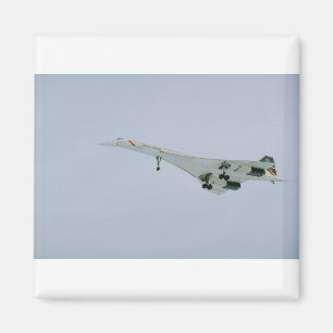 British Airways Concorde on final descent, Ottawa; Magneet