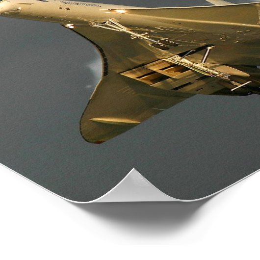 British Airways Concorde Poster (Hoek)