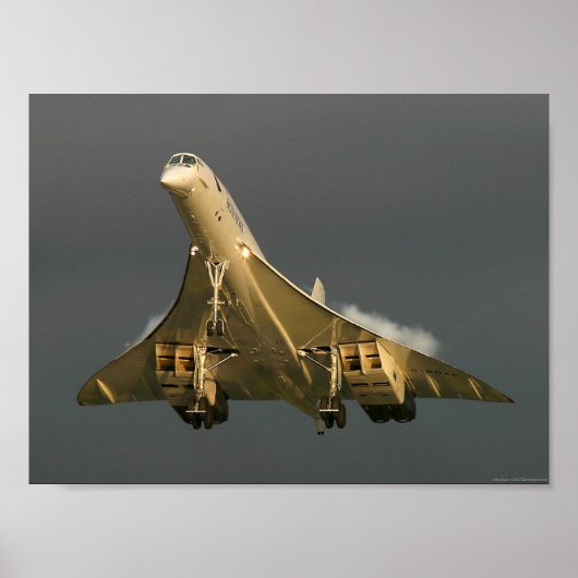 British Airways Concorde Poster (Voorkant)