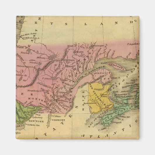 British America Magneet (Voorkant)