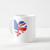 British American Heart Koffiemok (Voorkant links)