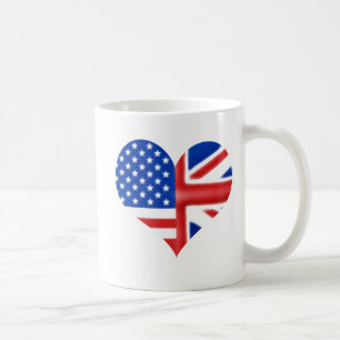 British American Heart Koffiemok