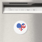 British American Heart Magneet (Insitu (Vaatwasser))