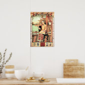 British American Tobacco Cigarette Old Chinese Poster (Keuken)