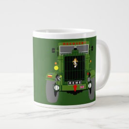 British Army R.E.M.E. veteraan groot Grote Koffiekop