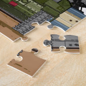 British Army Soldier en Tank Scene Jigzaag Puzzle Legpuzzel (Zijkant)