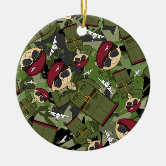 British Army Soldier Ornament (Voorkant)