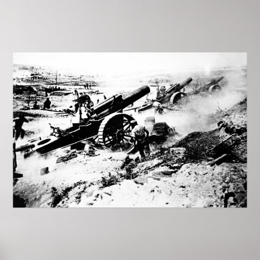 British Artillery Poster (Voorkant)