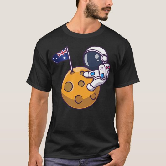 British Astronaut Boy T-shirt (Voorkant)