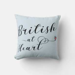 British At Heart Throw Cushion, Verenigd Koninkrij Kussen