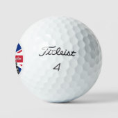 British Balls, Union Jack Flag, Big Ben, Verenigd  Golfballen (Logo)