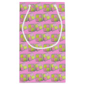 British Battenberg Marzipan Sponge Cake Bakery Klein Cadeauzakje (Achterkant)