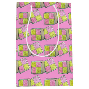 British Battenberg Marzipan Sponge Cake UK Food Medium Cadeauzakje