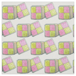 British Battenberg Marzipan Sponge Cake UK Food Stof