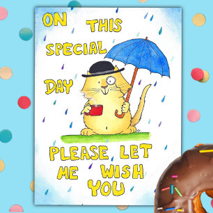 BRITISH BIRTHDAY briefkaart van Nicole Janes