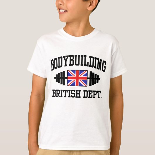 British Bodybuilder T-shirt (Voorkant)