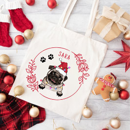 British Bull Dog gepersonaliseerde hand tekening Tote Bag