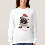 British Bull Dog Gepersonaliseerde Pet Lover Trui (Voorkant)