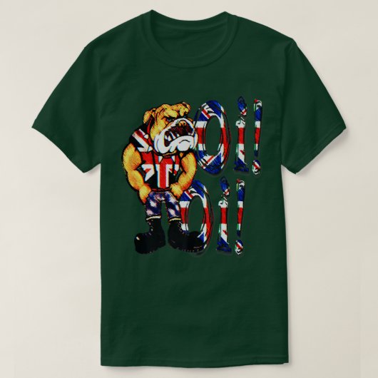 British Bull Dog T-shirt (Design voorkant)