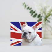 British Bulldog Briefkaart (Staand voorkant)