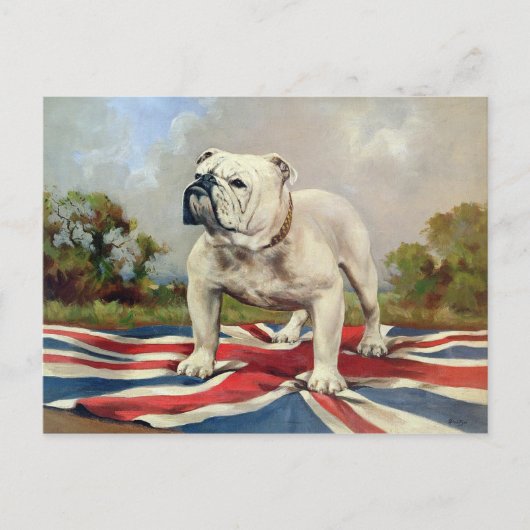 British Bulldog Briefkaart (Voorkant)
