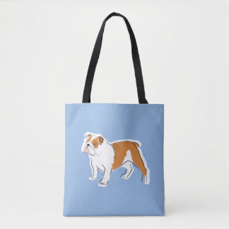 British Bulldog Canvas tas