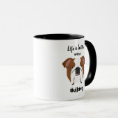 British Bulldog Coffee Mok (Voorkant rechts)