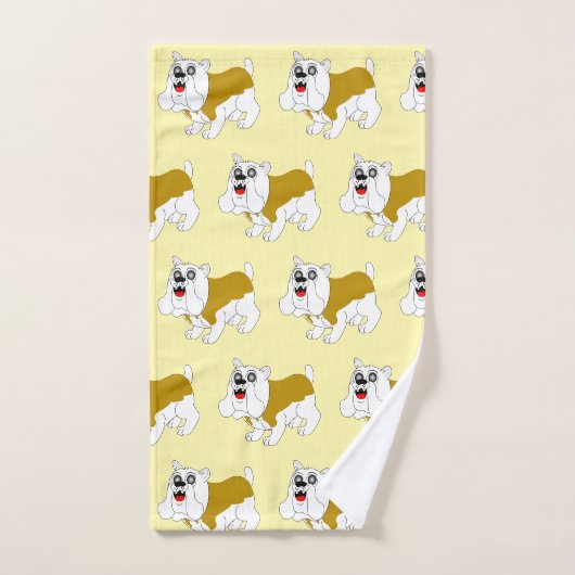 British Bulldog Design Bad Handdoek (Handdoek)