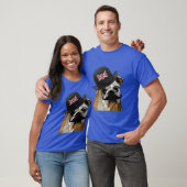 British Bulldog en Bowler Pet T-shirt (Unisex)