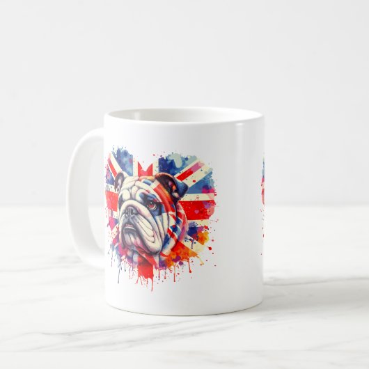 British Bulldog Koffiemok (Voorkant links)