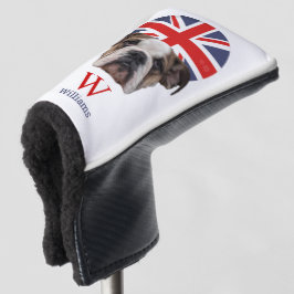 BRITISH BULLDOG Monogram Golf Head Hoesje Golfheadcover