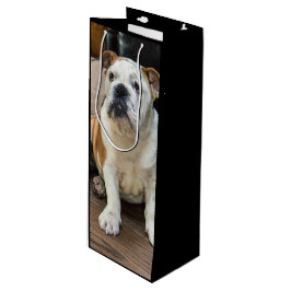 British Bulldog puppy Wijn Cadeautas