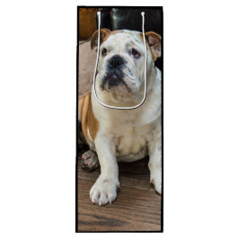 British Bulldog puppy Wijn Cadeautas