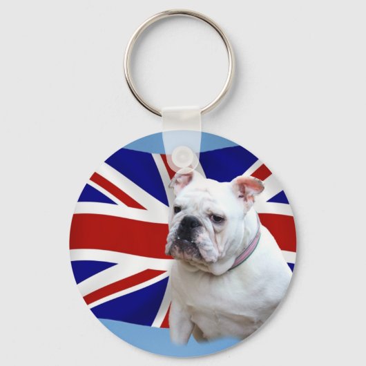 British Bulldog Sleutelhanger (Voorkant)