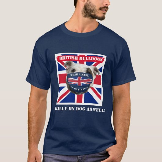 BRITISH BULLDOG T-SHIRT (Voorkant)