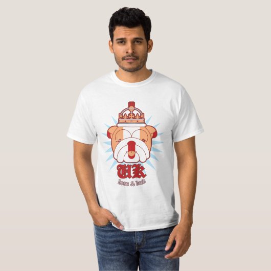 British Bulldog T-shirt (Voorkant volledig)