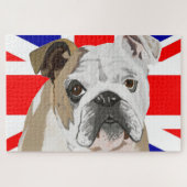 British Bulldog & Union Jack Flag 1.014 Piece Legpuzzel (Horizontaal)