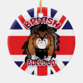 British Bulldog - Union Jack - Ornament (Achterkant)