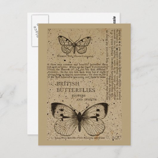 British Butterflies Briefkaart (Voorkant / Achterkant)