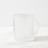 British by Birth American by Choice Matglas Koffiemok (Voorkant rechts)