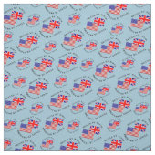 British by Birth American by Choice Stof (Swatch)