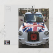 British Cab Briefkaart (Voorkant / Achterkant)
