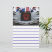 British Cab Briefpapier (Staand voorkant)