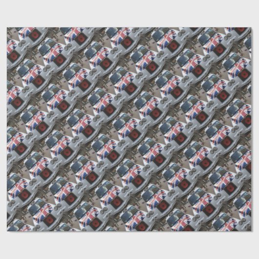 British Cab Cadeaupapier (Vlak)