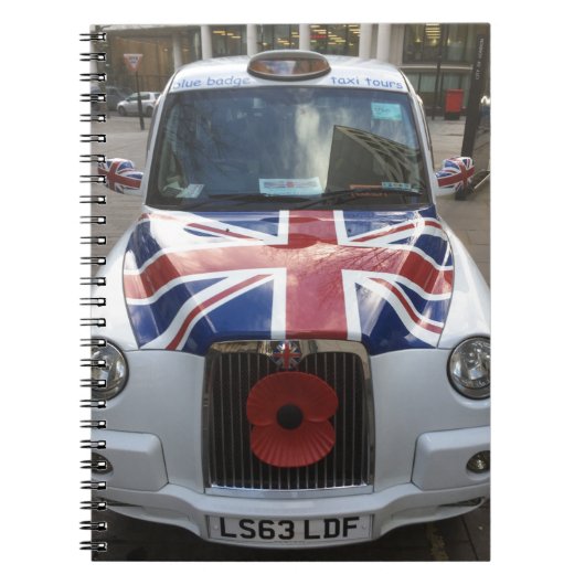 British Cab Notitieboek (Voorkant)