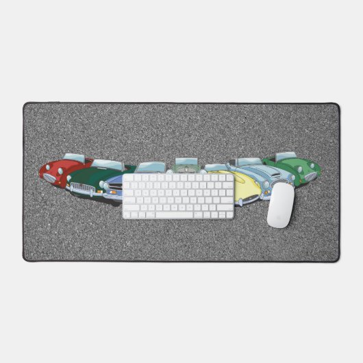 British Car Desk Pad (Keyboard & Muis)