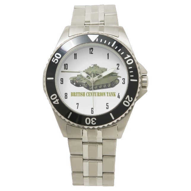 BRITISH CENTURION TANK HORLOGE (Voorkant)
