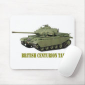 BRITISH CENTURION TANK MUISMAT (Met muis)