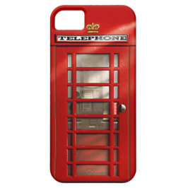 British City of London Red Phone Booth iPhone 8 Case-Mate iPhone Case