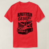 British Classic Car Austin Healey T-shirt (Design voorkant)